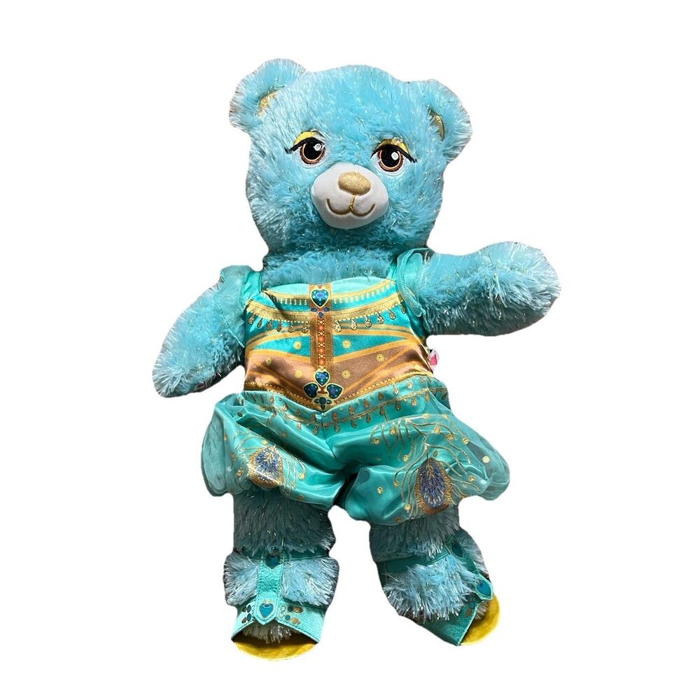 Build A Bear Disney Aladdin Princess Jasmine Plush Doll With Shoes